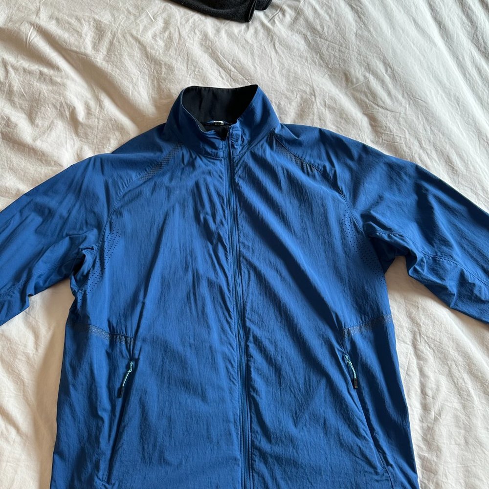 Lululemon Men's Lightweight Blue Active Running Jacket